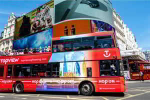London: 24-Stunden-Hop-On/Hop-Off-Bus-Pass