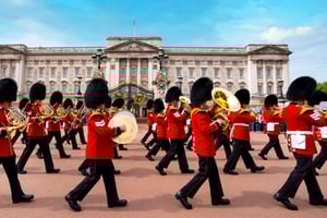 London: Wachablösung und Tour zur Geschichte des Zweiten Weltkriegs