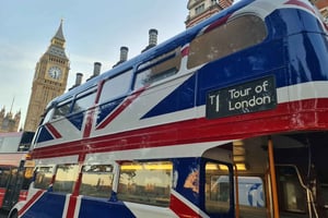 London: Great British Afternoon Tea Bus Tour