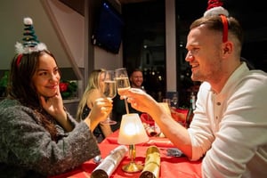 London: Middagskryssning på julfesten