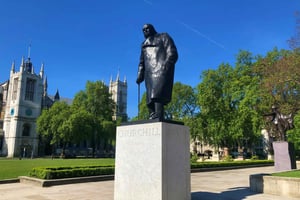 Lontoo: Churchill War Rooms & WW2 Westminster Private Tour