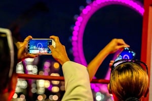 London: Stadtrundfahrt bei Nacht mit dem Bus