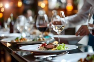 Cours de cuisine à Londres et dîner avec menu dégustation royal britannique