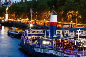 London: Boat Show Comedy Club og Nigthclub