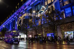 London: Harry Potter Lumos-bustur med julelys