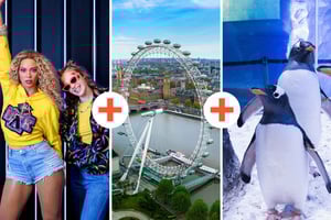 Londres: Ingresso combinado Madame Tussauds, London Eye e SEA LIFE