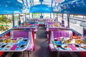 Londen: Peppa Pig Afternoon Tea bustour met audiogids