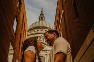 Лондон: романтическая фотосессия на фоне знаковых достопримечательностей
