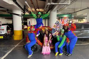 London: Street Kart-tur med guide och walkie-talkie