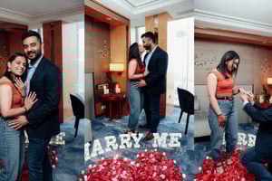 London: Überraschungsantrag-Fotoshooting – „Ja“ für immer