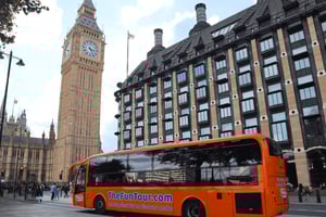 Lontoo: hauska kierros, jossa on livenä teatteria ja komediaa