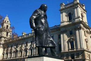 Лондон: Лондон во время Второй мировой войны и вход в военные помещения Черчилля