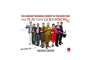 Londons West End: Billett til The Play That Goes Wrong