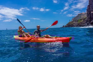 Funchal: KAYAK-verhuur of rondleiding met snorkelen