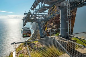 Funchal till Fajã dos Padres: Transfer med simning och måltid