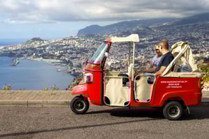 Funchal: Tuk Tuk Tour zu den atemberaubendsten Aussichtspunkten