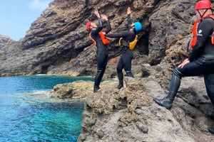 Madeira: Coasteering-eventyr med snorkling, med henting