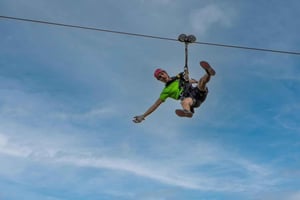 Madeira: Jeep-Tour mit Zipline, Schaukel und Vulkanbecken