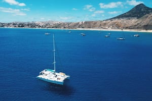Privétour met catamaran in Madeira in Ponta de Sao Lourenço