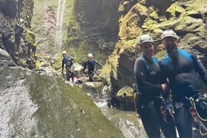 Canyoning auf Madeira für Anfänger Ribeira Funda Level 3