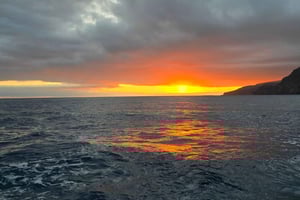 Segeltörn bei Sonnenuntergang auf Madeira: Küstenwunder & goldene Stunde