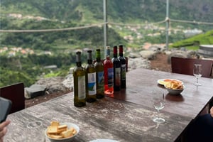 Madeira: Visita guiada con cata de vinos, safari en jeep y miradores