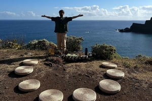 Ceremonia del té consciente en la naturaleza escondida de Madeira