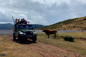 Safari Ouest - La piscine naturelle de Porto Moniz en jeeps à toit ouvert