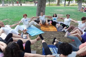 Hatha Yoga i El Retiro Park