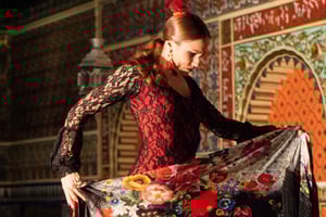 マドリード：食事とドリンクのオプション付きのライブフラメンコショー