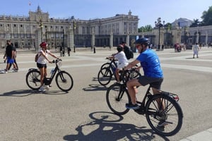 Madrid: 4 uur durende e-biketocht met natuur, cultuur en tapas