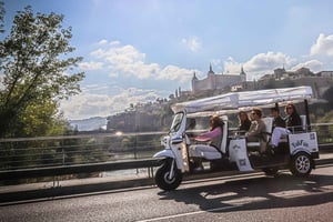Madrid: tour guiado en tuk tuk eléctrico