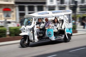 Madrid: Gör din egen 60 minuters tuk tuk-tur
