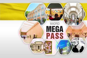 Madrid MegaCombo-billetter: Kongeslottet og 3 topmuseer