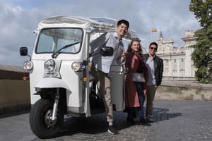 Madrid: Den unikke tuk-tuk-tur med Privé Experiences
