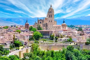 Madrid: Privat dagsudflugt til Toledo & Segovia