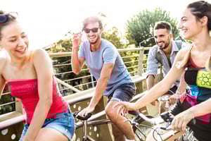 Madrid: Guidet elektrisk cykeltur. Byens centrum og Retiro Park