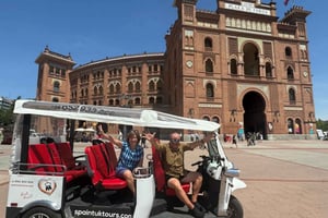 Madrid: Udforsk byen i en elektrisk tuk-tuk