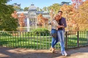 Madrid: Privates Foto-Shooting im Retiro-Park