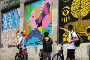 Madrid: Street Art Fietstocht