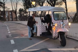 マドリードマドリード市内観光 - 6人乗りプライベート・エコロジカル・トゥクトゥク