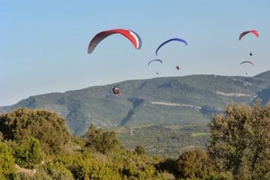 Voo duplo de parapente a partir de Madrid