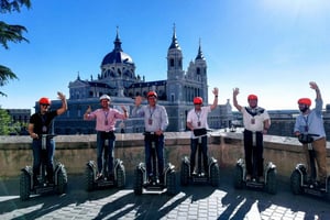 Privat Segway-tur i Madrid. Retiro Park - Centro Historico