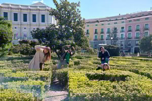 Skattjakt för att upptäcka Madrid