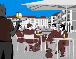 Bar la Calle de Bruselas