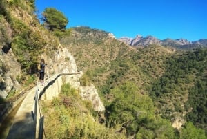 Depuis Malaga : Randonnée à Frigiliana avec vin et amuse-gueules