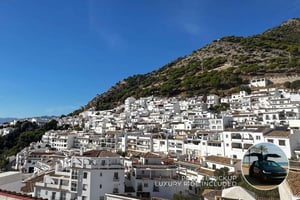 From Málaga: Private Mijas Tour - Luxury Tesla X Ride