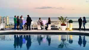 Hotel AC Malaga Palacio terrace