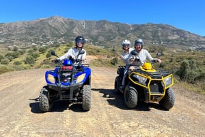 Málaga: 2 uur durende offroad-tour in een tweezitsquad in Mijas