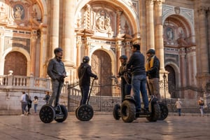 Visite Citadine de Malaga : Aventure Historique de 3 Heures en Segway